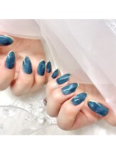 サロンドシエル(salon de ciel)/ターコイズブルー×ニュアンス