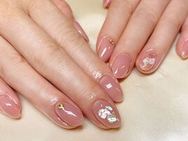 シェルストーンネイル★オーダー