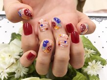 プルミエ ネイル(Premier Nail)/お持込みデザイン☆手描き和柄