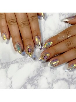 アンド アール(and.R)/オーロラネイル