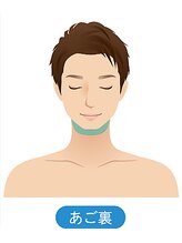 ボス 岐阜店(BOSS)/【顔脱毛/ヒゲ脱毛】あご裏#脱毛