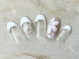 ぷっくりフラワー★フレンチ