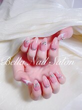 ベラーネイルサロン(Bella Nail Salon)/キラキラ　ガーリーネイル
