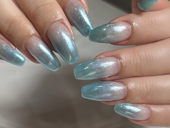 ライトブルー×ミラー