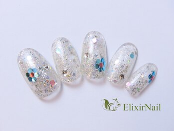 エリクサーネイル 新橋(Elixir Nail)/定額a シンプル/クーポン使用