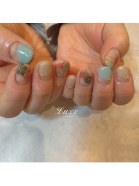 和柄モダンネイル