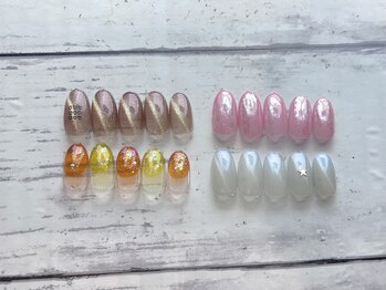 アロ(alo)/シンプル系お手軽ジェルネイル