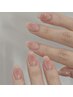 ［HAND］韓国系"☆～うる艶”ちゅるちゅる”チークネイル♪ ￥7700→￥6900