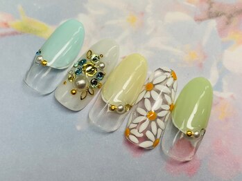 ネイルサロン マハロ(Nail salon MaHaLo)/新規付替オフ込☆ハンド¥7950