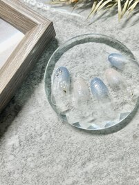 お花グラデーションネイル