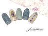 《パラジェル×初回オフ込》 insta映え♪"光で輝く" フラッシュ定額nail