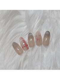 チェックネイル