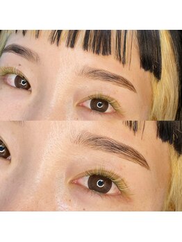ベリンダ 表参道(BELINDA)の写真/骨格・筋肉・黄金比に基づいて一人一人に合ったデザインをご提案♪1時間で垢抜け眉毛に◎男性眉毛も大歓迎