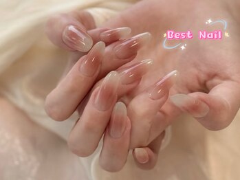 ベストネイル 池袋東口店(Best Nail)/シンプルチークネイル