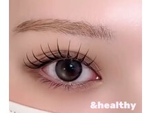 【新導入】アンドヘルシーLEDエクステ+ フラット120本♪