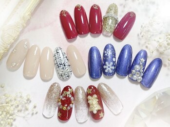 ネイルサロン キュラソー(Curacao)の写真/オフずっと無料★10番出口徒歩1分★【シンプル定額¥5800～/フリーARTシンプル¥7800】甘可愛いワンホンも◎