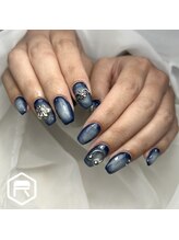 レディスペネイル ノウラ 名駅店(Redispe nail NouRa)/y2k白チークデザイン