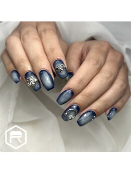 レディスペネイル ノウラ 名駅店(Redispe nail NouRa)/y2k白チークデザイン