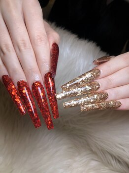 ラメワンカラー