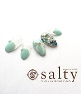 ネイルアンドアイラッシュサロン ソルティ 寺田町(salty)/ハンドジェル/アート10本コース