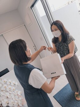 ポーラ 南風原店(POLA)/お見送り♪