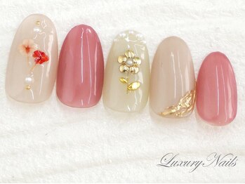 ラグジュアリーネイルズ オオミヤ(Luxury Nails Omiya)/お花*春ネイル