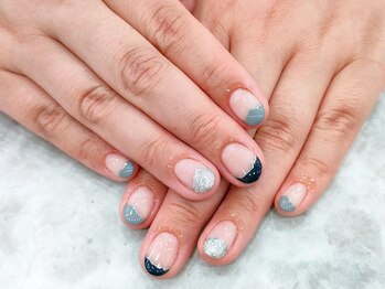 ミアネイル 蕨店(mia nail)/パラジェルベース施術写真