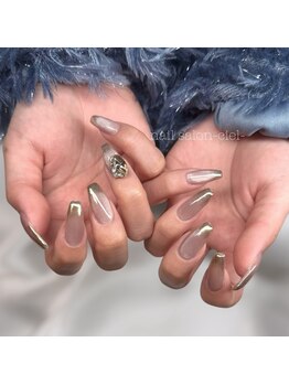 シエル(Ciel)/自爪★マグネットとミラーネイル