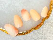 ルアナ(Luana.)/マット×桃ネイル