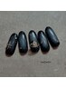 【ふじた指名限定】ブラックネイル ¥8900