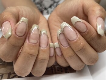 王道フレンチチグハグカラー