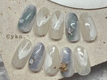 シアン(Cyan)/季節の流行デザイン