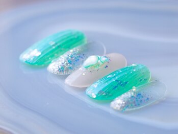 マイクコ プライベートネイルサロン(My Kuko Private Nail Salon)/【HAND】定額Cコース/ミラー