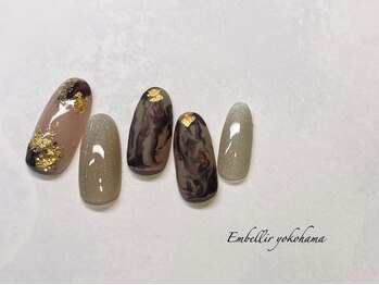 アンベリール 横浜店(Embellir)/(2312)マーブルネイル