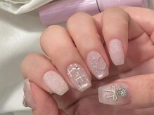 ファンシー 新宿店(Fancy)/冬ネイル/ツイード/ワンホン