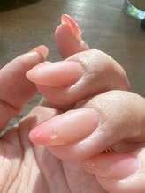 ネイル ミンク(nail mink)/桃！