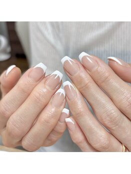 アプリコットネイル(apricot nail)の写真/浮きやすい爪のお悩み解消！丁寧なケアが当店のこだわり！爪の状態に合わせて美しく仕上げます★