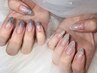 ジェルネイル☆ラメグラデーション(ケア込み)フィルイン対応可
