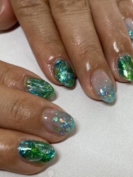 ネイルキュート アンド クールラッシュ 亀有店(nailcute & CoolLash)/定額5980円