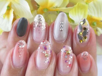 ネイルアンドアイラッシュ テラ 明石店(nail&eyelash Terra)/オフ+ケア付☆定額コース