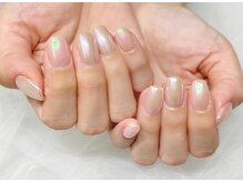 ネイルアンドアイラッシュスタジオ シュシュ(chouchou)/オーロラワンカラー春夏秋冬