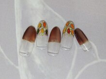 ネイルライフ(NailLife)/マグハーフフレンチリーフ