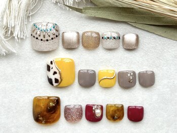 オル('olu)/9月フットネイル定額【Autumn】