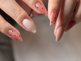 大人ハートネイル