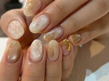 クレセント 心斎橋店(Crescent)/ホワイト×ゴールド/Kanna