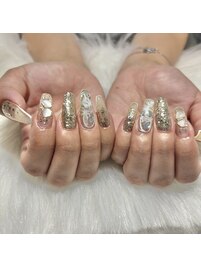 ヤシの木ネイル