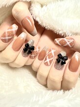 セレウェル 浜松店(SELEWELL)/シースルーリボンネイル