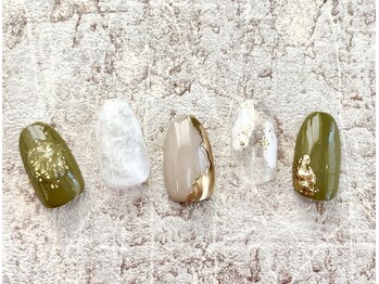 Nail & Eye Basic 川越店【パラジェル/フィルイン/ネイルスクール併設店】/定額トレンドデザイン