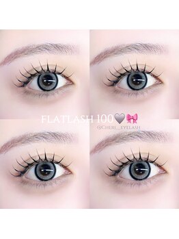 ミニョンアイラッシュ(minynon eyelash)/フラットラッシュ100本♪