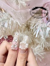 マミーフルール(Mamie fleur)/クリスマスネイル